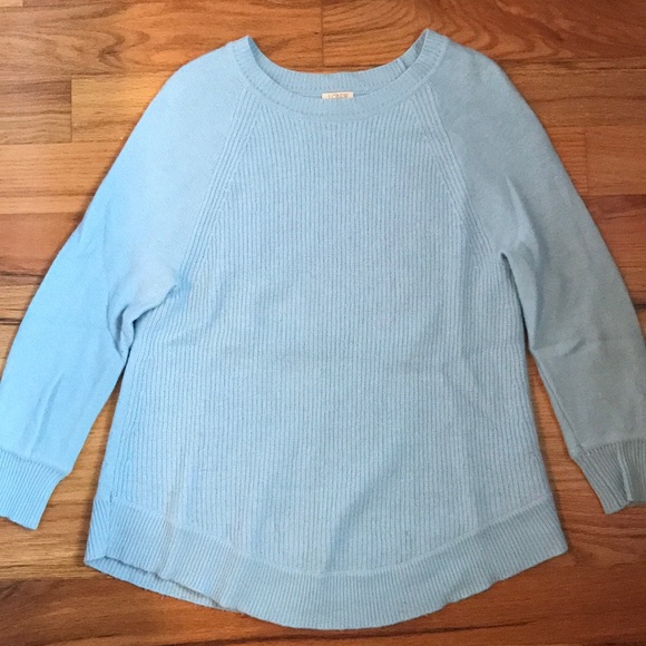 J. Crew Sweaters - Light blue 3/4 sleeve sweater from J. Crew J. Crew Sweaters - Light blue 3/4 sleeve sweater from J. Crew